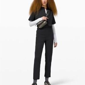 Lululemon perfectly poised Women's Black Jumpsuit